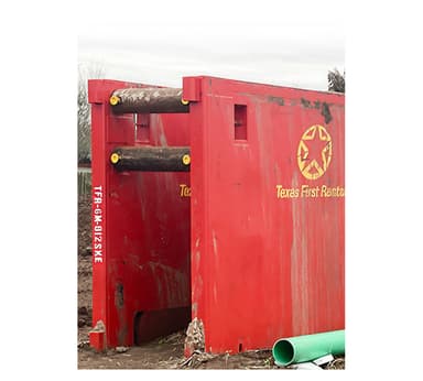 8' x 12' Steel Trench Box - 4" Walls